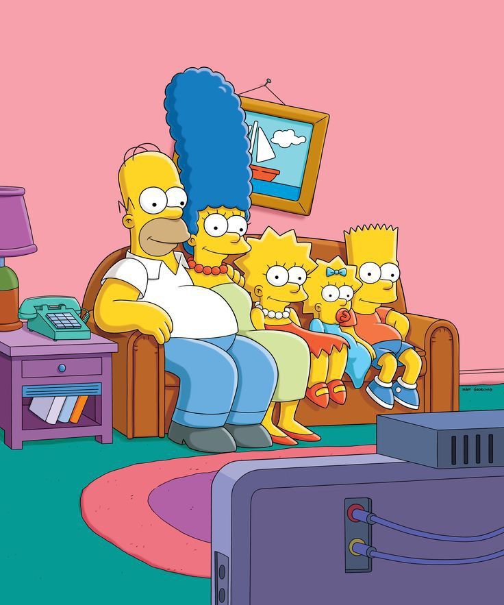 La famille sur le canapé