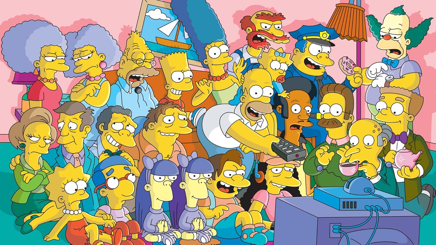 photo de les simpsons